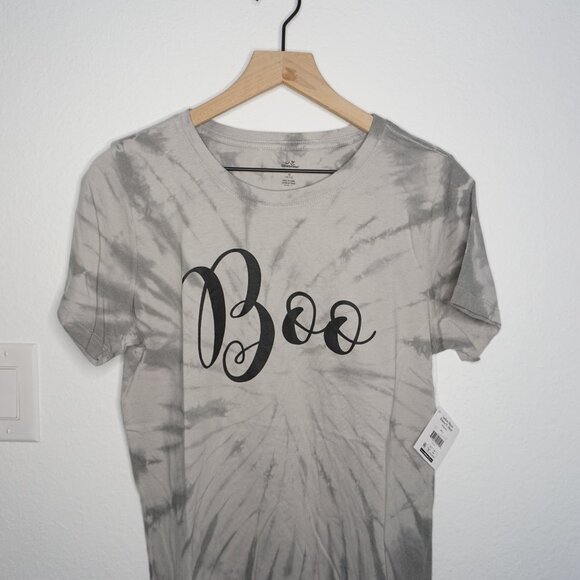 Woman's "Boo" Tie Dye Shirt - Picture 6 of 15